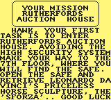 Hudson Hawk screenshot 4 for GameBoy
